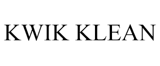 KWIK KLEAN