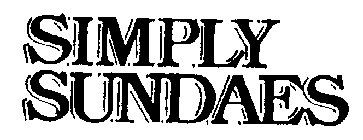 SIMPLY SUNDAES