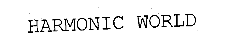 HARMONIC WORLD