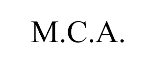 M.C.A.