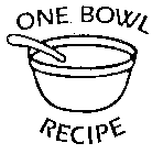 ONE BOWL RECIPE