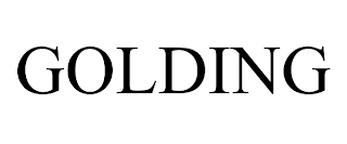 GOLDING