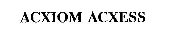 ACXIOM ACXESS