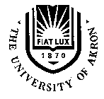 THE UNIVERSITY OF AKRON FIAT LUX 1870