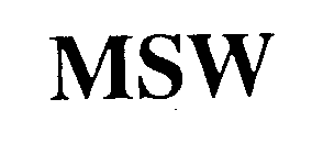 MSW