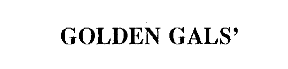 GOLDEN GALS'