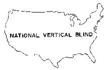 NATIONAL VERTICAL BLIND