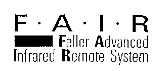 FAIR FELLER ADVANCED INFRARED REMOTE SYSTEM