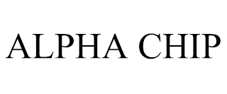 ALPHA CHIP