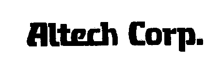 ALTECH CORP.