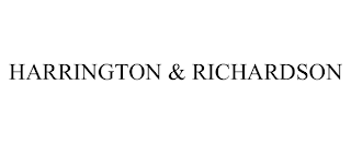 HARRINGTON & RICHARDSON