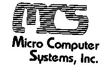 MCS MICRO COMPUTER SYSTEMS, INC.