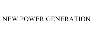 NEW POWER GENERATION