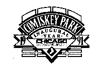 COMISKEY PARK INAUGURAL YEAR CHICAGO WHITE SOX 1991