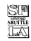 SF UNITED SHUTTLE LA