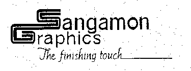 SANGAMON GRAPHICS THE FINISHING TOUCH