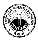 LABORATORY REFERENCE STANDARDS CERTIFIED A2LA