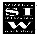 SIW SELECTION INTERVIEW WORKSHOP