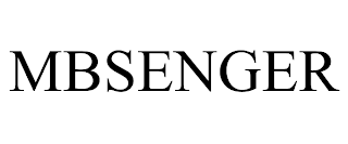 MBSENGER