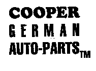 COOPER GERMAN AUTO-PARTS