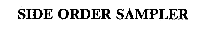 SIDE ORDER SAMPLER