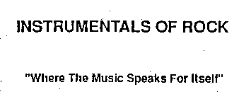 INSTRUMENTALS OF ROCK 