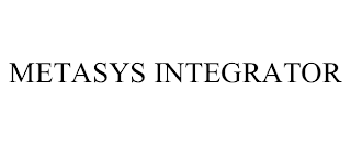 METASYS INTEGRATOR