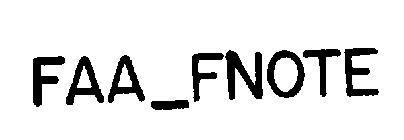 FAA-FNOTE