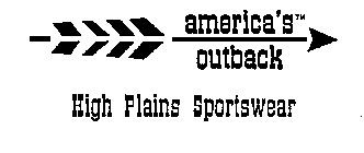 AMERICA'S OUTBACK HIGH PLAINS SPORTSWEAR