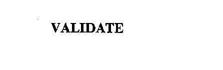 VALIDATE