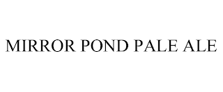 MIRROR POND PALE ALE