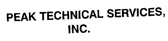 PEAK TECHNICAL SERVICES, INC.