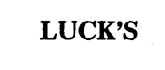 LUCK'S