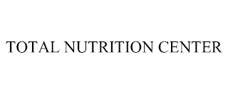 TOTAL NUTRITION CENTER