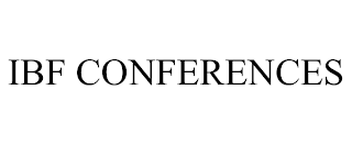 IBF CONFERENCES