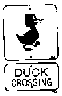 DUCK CROSSING