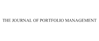 THE JOURNAL OF PORTFOLIO MANAGEMENT