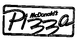 MCDONALD'S PIZZA