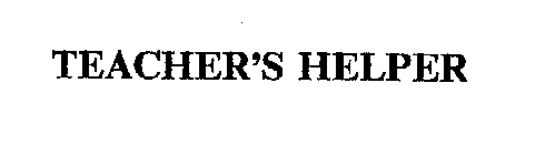 TEACHER'S HELPER