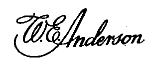 W.E. ANDERSON