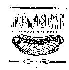 MAX'S FAMOUS HOT DOGS SINCE 1928