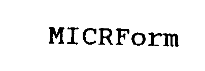 MICRFORM