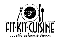 DANI FIT-KIT-CUISINE ...IT'S ABOUT TIME