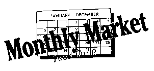 MONTHLY MARKET FOOD CO-OP JANUARY-DECEMBER