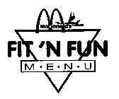 MCDONALD'S HAWAII FIT'N FUN MENU