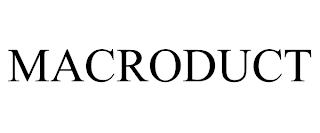 MACRODUCT