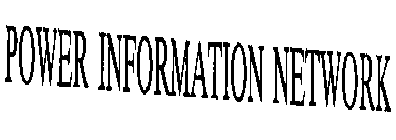 POWER INFORMATION NETWORK