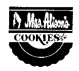 MRS. ALISON'S COOKIES