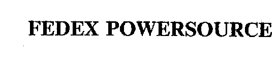 FEDEX POWERSOURCE