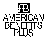 AB AMERICAN BENEFITS PLUS